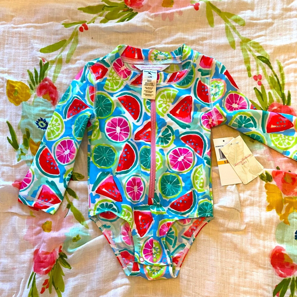 Brand new infant bathing suit! 😎💛